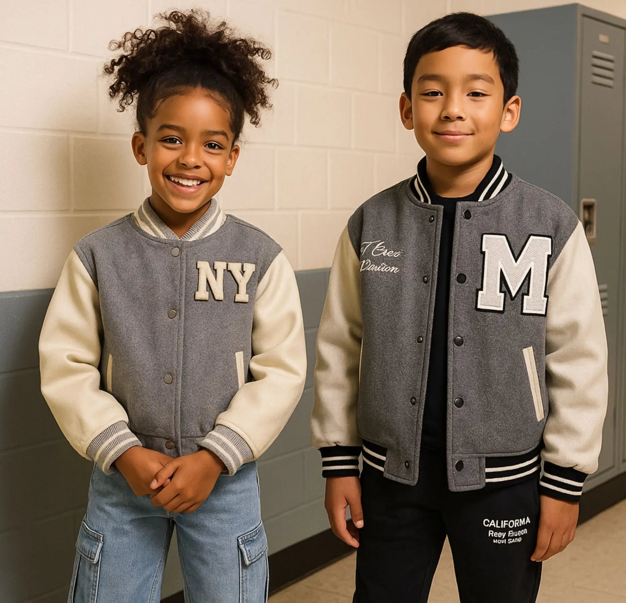 🏫 Back to school in style – college jackets for kids